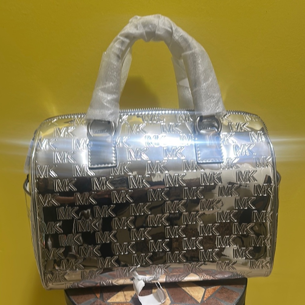 Michael Kors Silver Handbag